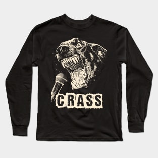 crass ll scream Long Sleeve T-Shirt